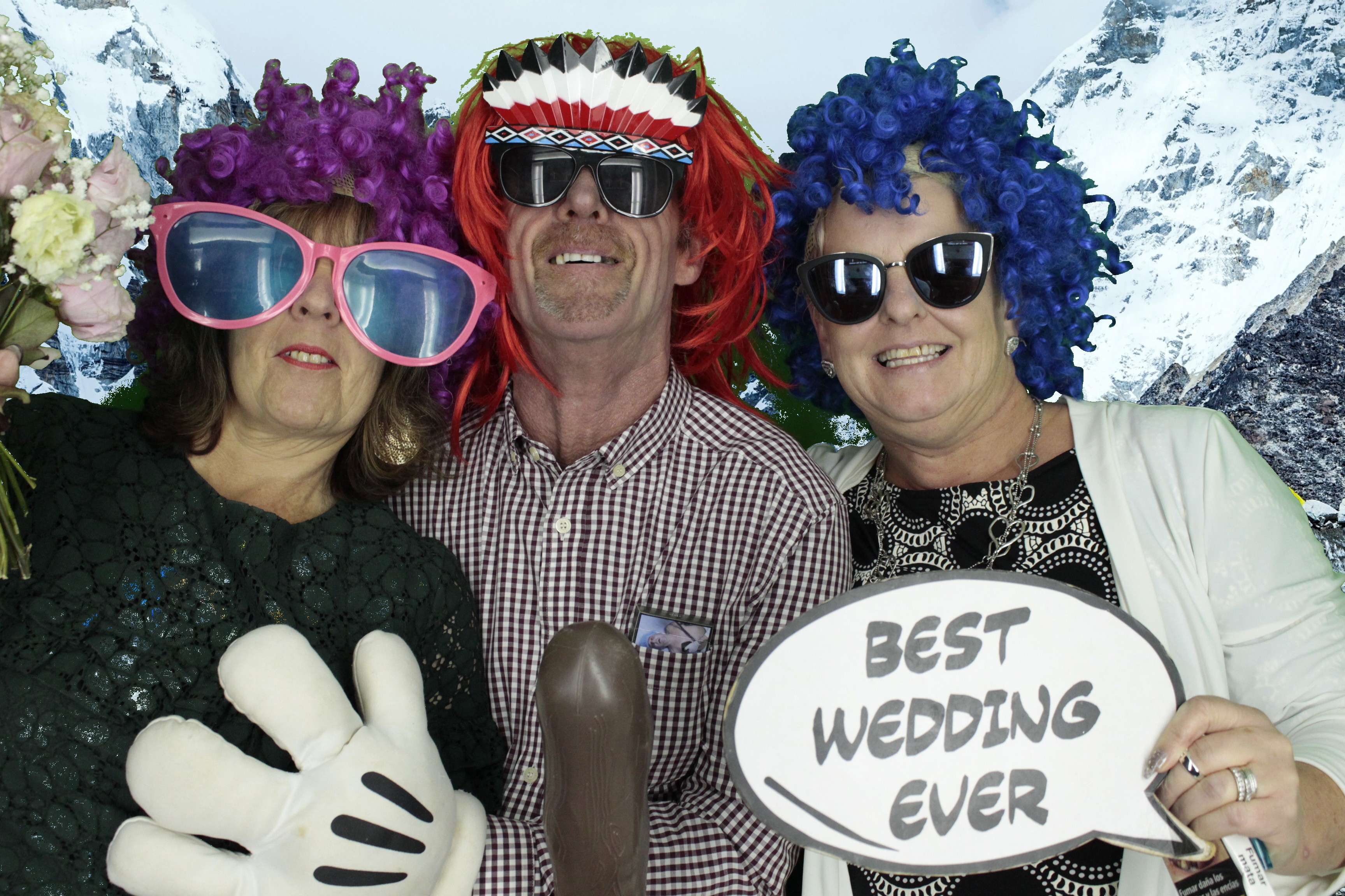 Hazel & Luke's Wedding | View more photos from the event at gallery.myphotoboothexperience.co.uk/u/MyPhotoBoothExperienceLtd/Hazel-Lukes-Wedding